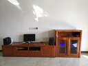 光明家具 紅橡木電視柜組合實(shí)木地柜中式臥室電視柜 3672 3672-92低柜 曬單實(shí)拍圖