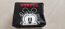 巴布豆（BOBDOG）童鞋男鞋子春夏季黑色旋轉扣兒童皮面運動(dòng)鞋中大童透氣學(xué)生跑步鞋 黑色-皮面 32碼 /內長(cháng)20.5cm 曬單實(shí)拍圖