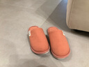果洛菲（GUOLUOFEI）春秋冬季拖鞋男居家居室內(nèi)家用拖鞋女家居室內(nèi)棉拖 焦糖色 36-37 曬單實拍圖