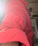 百家好/百家好面包服鴨絨外套冬季新款寬松韓版高級感短款羽絨服女 玫紅色 M 曬單實(shí)拍圖