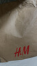 H&M男裝休閑褲夏季時尚舒適休閑長褲美式工裝褲1191680 米色 175/96 L 曬單實拍圖
