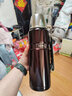 膳魔師（THERMOS） 戶(hù)外旅行壺大容量不銹鋼真空保溫壺商務(wù)便攜車(chē)載保溫水瓶SK-2010 咖色 1.2L 曬單實(shí)拍圖