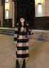 GARNUO毛呢大衣女外套秋冬季2025新款高級感格子英倫風(fēng)呢子小個(gè)子中長(cháng)款 格子長(cháng)款【常規內里】 S 【80-105】 曬單實(shí)拍圖