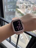 PENC IWATCH適用蘋果手表apple watch s9/8/7新款一體表帶運(yùn)動iwatch6/5/4非原裝se2男女裝甲創(chuàng)意表殼專用配件 電子風(fēng)-透白【一體表帶】 42/44/45mm表盤通用 曬單實拍圖