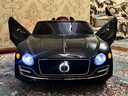 貝瑞佳【正版授權】賓利兒童電動(dòng)車(chē)四輪搖擺遙控玩具車(chē)可坐人汽車(chē)童車(chē) 四驅黑】剪刀門(mén)藍牙搖擺遙控皮座 曬單實(shí)拍圖