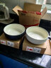 亿嘉（IJARL）日韩欧式陶瓷餐具小汤碗饭碗6英寸面碗家用碗甜品碗 北欧印象黑色 实拍图