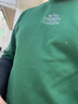 LACOSTE法國鱷魚(yú)男女同款純色休閑圓領(lǐng)套頭長(cháng)袖衛衣|SH1156 132/鱷魚(yú)綠 M 175 曬單實(shí)拍圖