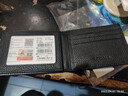 稻草人駕駛證皮套 頭層牛皮薄證件包駕駛證行駛證二合一 多功能卡包男女 A款-黑色 曬單實(shí)拍圖