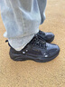 卡爾美（KELME）休閑鞋男新款百搭潮流透氣輕便運動(dòng)鞋戶(hù)外跑步男鞋子6325XX1178 炫酷黑 39 曬單實(shí)拍圖