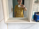 拓澀（TUOSE）連衣裙 香港潮牌夏季新品女裝中長(cháng)款修身顯瘦法式復古很仙的法國小眾連衣裙子 黃色 M 曬單實(shí)拍圖