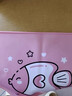 句可寶寶硅膠餐墊小學(xué)生餐墊學(xué)校用兒童一年級餐桌墊防水防油午餐布 【卡通款】米白色泡泡魚(yú) 曬單實(shí)拍圖