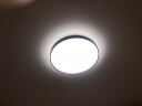 飞利浦（PHILIPS） LED吸顶灯客厅卧室餐厅客厅大灯大厅灯中式灯遥控照明灯具灯饰 24W开关三段调色星环棕色 实拍图
