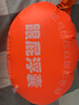 救生球 跟屁蟲(chóng) 救生圈 游泳裝備 海上游泳救生 充氣 雙氣囊 桔色 均碼 曬單實(shí)拍圖