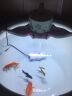 北极冰陶瓷鱼缸过滤器圆缸循环鱼缸过滤器圆形圆缸圆柱造景金鱼缸圆形缸 新款陶瓷盆过滤器+LED灯（大号） 实拍图