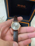 美度（MIDO）瑞士手表 貝倫賽麗系列 小巧時(shí)尚 自動(dòng)機械表女士腕表送禮推薦 M039.007.36.076.00高級灰 曬單實(shí)拍圖