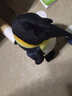 蒲團團仿真小企鵝毛絨玩具公仔海洋樂(lè )園帝企鵝布娃娃寶寶玩偶抱枕兒童  35厘米企鵝公仔 曬單實(shí)拍圖