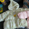 童泰寶寶套裝秋冬嬰兒夾棉衣服兒童對開內衣TS33D507-DS 粉色 100cm  曬單實拍圖