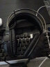 狼蛛（AULA）电脑耳机头戴式耳麦 游戏电竞耳机7.1笔记本电脑重低音有线降噪听声辩位 梦幻黑【USB+3.5接口】 实拍图