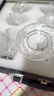 高茗水晶玻璃茶具套裝2024新款全套辦公室輕奢茶具禮盒茶杯蓋碗套裝 冰葵套裝【禮盒】 8頭 曬單實(shí)拍圖