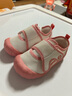 卡特兔學(xué)步鞋嬰兒童鞋1-3歲幼兒園室內(nèi)鞋網(wǎng)面透氣機(jī)能鞋喵喵鞋子X2CE022 曬單實(shí)拍圖