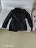 晚白【新品】通勤百搭小西裝女2025秋氣質(zhì)修身顯瘦中長(cháng)款西服外套 黑色 M 曬單實(shí)拍圖