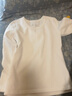 豐靈鳥(niǎo)兒童白t恤緊身肉色舞蹈服女童白色打底衫套裝中大童校服男 中厚款（白色套裝）不加絨 120 cm（要貼身就不要買(mǎi)大） 曬單實(shí)拍圖