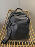 viney牛皮雙肩包女時(shí)尚大容量旅行背包百搭學(xué)院風(fēng)書(shū)包女生日禮物送老婆 【黑色】送老婆女朋友高級感實(shí)用 曬單實(shí)拍圖