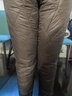 俞兆林（YUZHAOLIN）老年人秋冬羽絨棉褲菱形棉褲媽媽大碼胖mm加厚長(cháng)褲外穿哈倫褲女 咖啡色 M [100-125斤] 曬單實(shí)拍圖