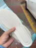 足印部落 適配椰子.350鞋墊男夏季運動(dòng)減震防臭吸汗透氣女軟彈踩屎感久站 2雙裝【舒適軟彈款】-白面白底 4142碼 曬單實(shí)拍圖