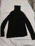 帕什【清cang】 羊絨衫女堆堆領(lǐng)100%山羊絨修身百搭高領(lǐng)毛衣 ps-2131 經(jīng)典黑 M 曬單實(shí)拍圖
