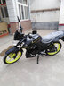 雅馬哈摩托車飛致150街車YS150跨騎車JYM150-7電噴國四雙碟跑車賽車騎士車創(chuàng)核科技YAMA 致YS150/前后碟/酷感黑黃圈2SB6-01D 曬單實拍圖
