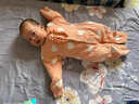 G.DUCKKIDS嬰兒毛衣連體衣0-6個(gè)月女寶寶春秋裝3雙層加厚手工開(kāi)衫針織衫衣服 粉色YLD8863 90 cm 曬單實(shí)拍圖