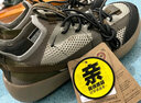 馬登男鞋透氣飛織鞋潮輕便休閑運動(dòng)鞋復古慢跑軟底老爹鞋 軍綠色   40 曬單實(shí)拍圖