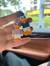 LEGO積木小人鯊魚(yú)蝙蝠俠鑰匙扣掛件玩具人仔情侶玩偶套生日禮物 黛絲鴨鑰匙扣 854112 曬單實(shí)拍圖
