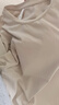 軒靚帶胸墊莫代爾棉睡裙女夏季薄款涼感短袖家居服 63263霧紫 XL  曬單實(shí)拍圖