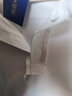 羅蒙夏季Polo短袖t恤男青年翻領(lǐng)潮流純色帶領(lǐng)半袖有領(lǐng)純棉打底衫修身 9958【純白】 3XL 140-155 曬單實拍圖