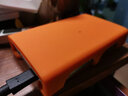存儲巴士(databus)2.5英寸硬盤(pán)盒硅膠保護套適用260和PD2500系列元谷BOX260 橙色 曬單實(shí)拍圖
