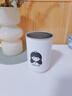 不銹鋼漱口杯情侶洗漱杯套裝家用簡約學生洗漱杯可愛創(chuàng)意牛奶杯 蘋果女孩漱口杯 曬單實拍圖