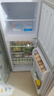 志高（CHIGO）雙門冰箱家用小型一級(jí)能效辦公室出租房宿舍用雙開門中型二門電冰箱節(jié)能省電 一級(jí)能效-擱架款156L【冷凍二層 冷藏四層】 曬單實(shí)拍圖