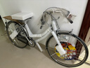 MEAVONMMEAVON 日本馬丁內三速自行車(chē)發(fā)電花鼓內變速26寸中老年人通勤輕便單車(chē) 玻璃灰色 內三速 曬單實(shí)拍圖