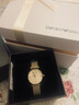EMPORIO ARMANI女士簡(jiǎn)約石英腕表歐美腕表 生日禮物送女友老婆 AR1957 曬單實(shí)拍圖