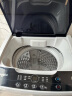 惠而浦（whirlpool）8公斤全自动波轮洗衣机家用 活水漂洗羊毛洗 程序自编 双向排水 安全童锁 EWVP112016T亮灰色 实拍图