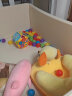 澳乐 儿童玩具波波海洋球池游戏围栏球池 6.5/5.5CM 120装生日礼物 实拍图