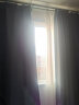 阿黎棉麻雾霾蓝窗帘日式客厅卧室高遮光隔热防晒挂钩 宽2.5米*高2.4米 实拍图