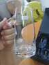 NAPPA水晶白酒杯分酒器套裝高端白酒酒具小酒杯二兩分酒壺套裝送禮 10壺10杯禮盒裝【樹芽系列】 曬單實(shí)拍圖