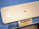 HP惠普 A4智能便捷塑封机 照片文件过塑机 简约时尚过塑机覆膜机 小型家用办公过胶机LW0403奶茶粉 实拍图
