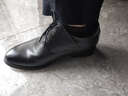 巴圖騰男士皮鞋真皮商務(wù)正裝青年大碼46內增高黑色結婚新郎皮鞋男西裝鞋 內增高款黑色B171126H1 40 曬單實(shí)拍圖