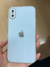 謎麟 適用蘋果X手機(jī)殼全包玻璃硅膠殼iPhoneXs手機(jī)殼防摔防滑蘋果XsMax保護(hù)殼蘋果XR保護(hù)套 蘋果X/XS【藍(lán)灰色+鋼化膜+掛繩】 曬單實(shí)拍圖