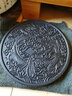 龍顏堂云龍紋手工雕刻日本南部鐵壺墊隔熱墊鑄鐵壺承壺托配件包郵 曬單實(shí)拍圖