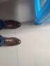 奥康（Aokang）男鞋牛皮皮鞋男士商务正装圆头系带低帮鞋子 棕色（偏大一码） 39 实拍图